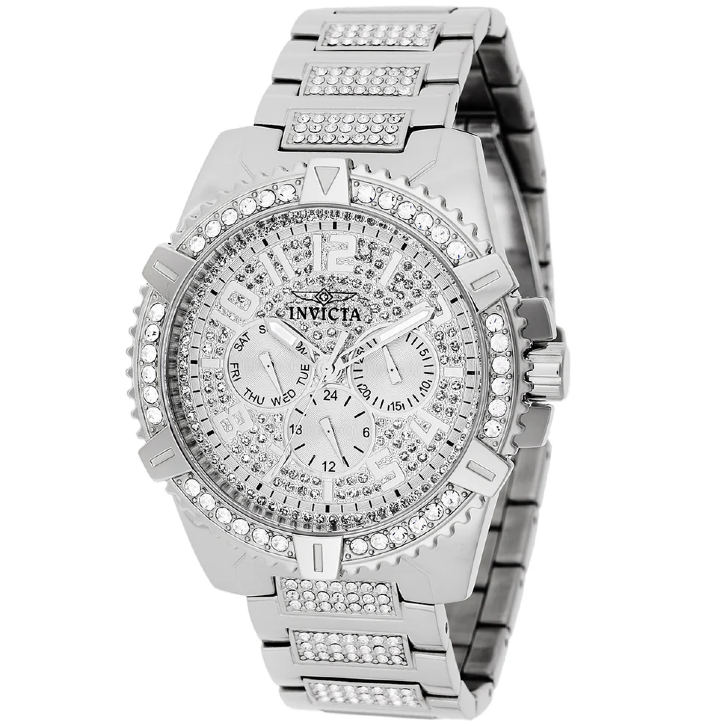Invicta Celestial Luxe Pave Crystal 45mm