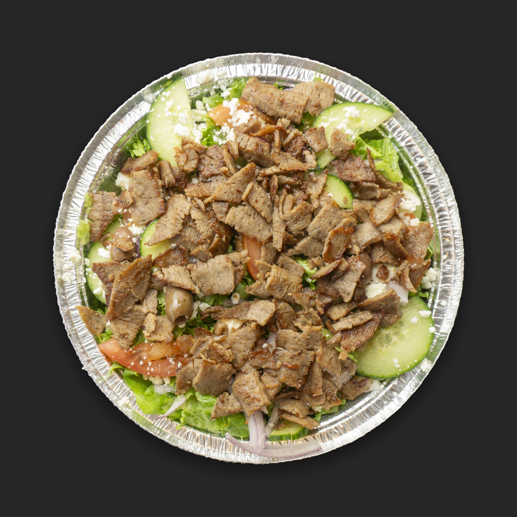 Mediterranean Gyro Salad