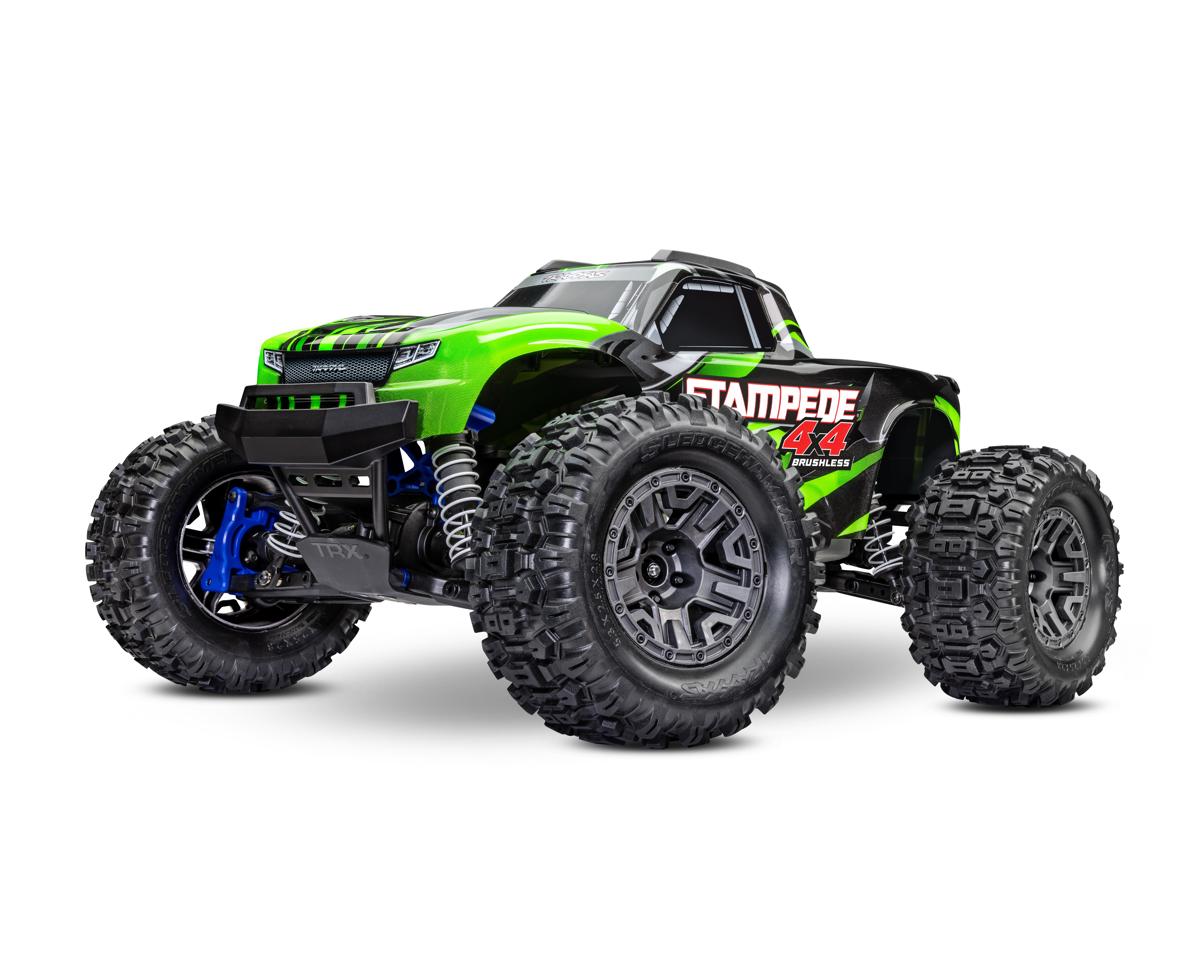 Stampede 4x4 Bl2S Green 67154