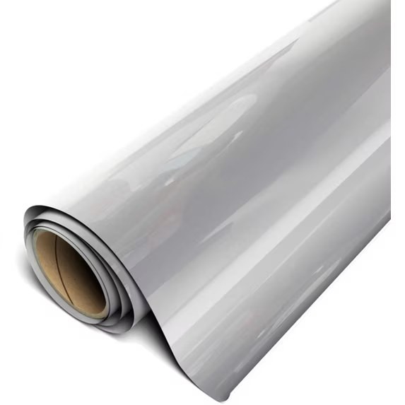 HTV Vinyl 20x12 3D Metallic Silver