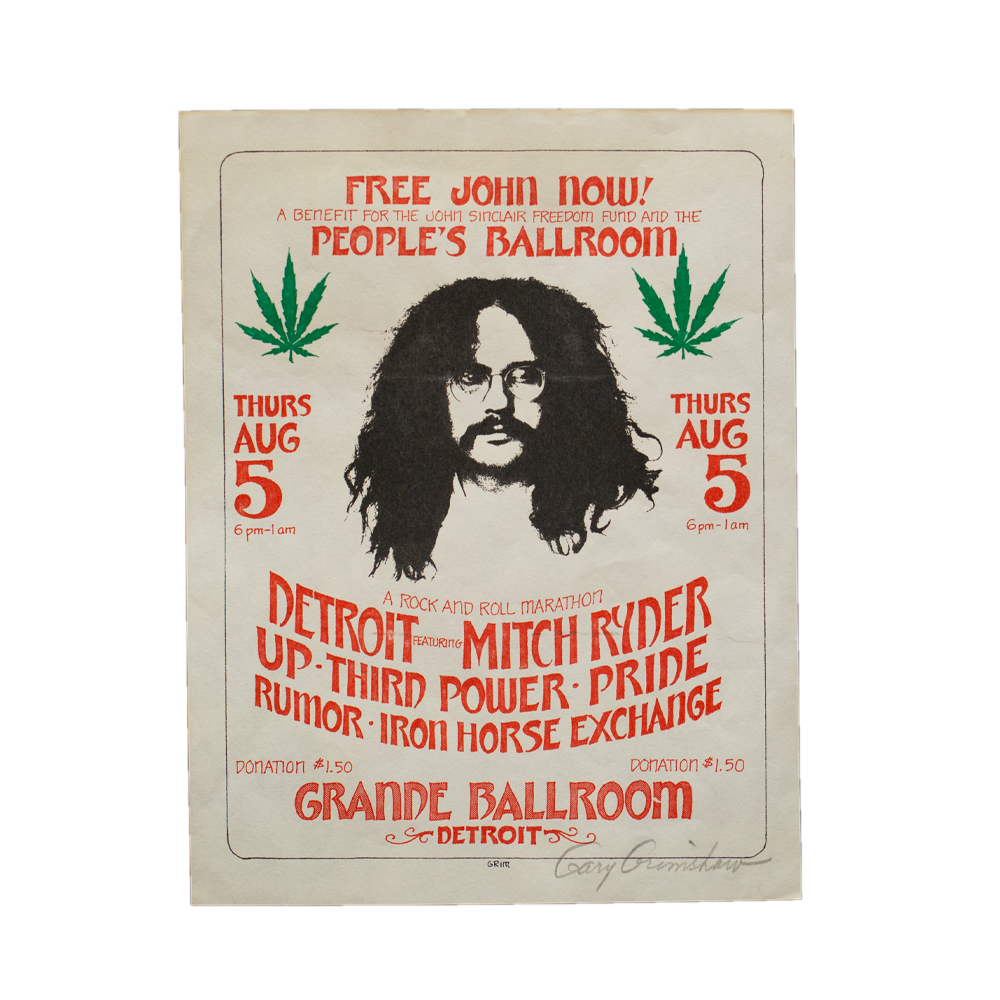 Sinclair, John -- Benefit [Handbill]
