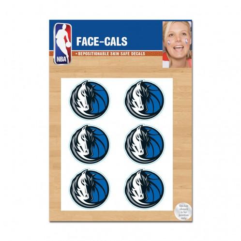 Dallas Mavericks Face Cals Tattoos