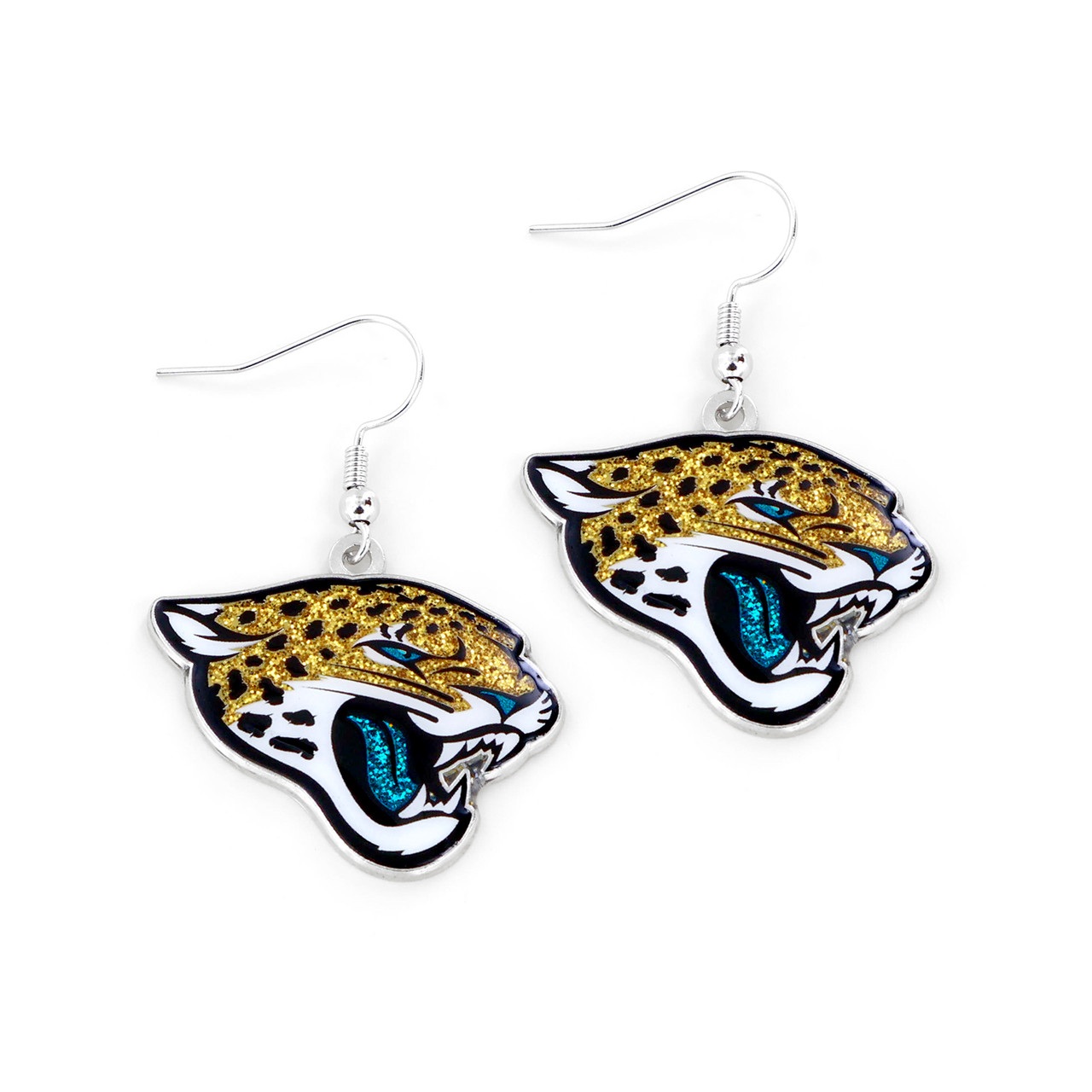 Jacksonville Jaguars Glitter Dazzle Earrings