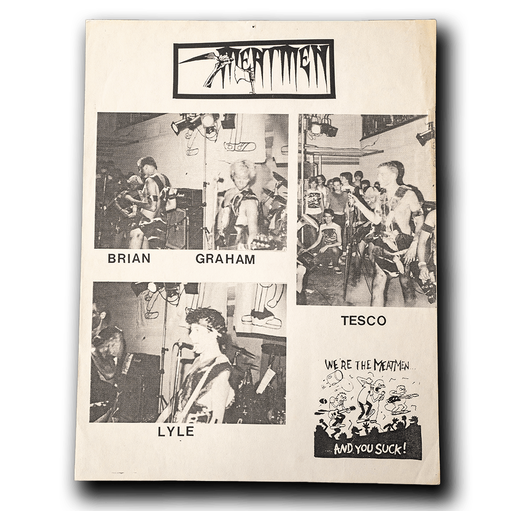 Meatmen, The -- 1980's [Handbill]