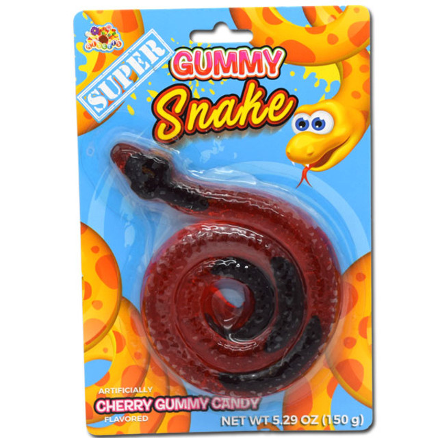 Albert Super Gummy Snake 5.29 oz Blister