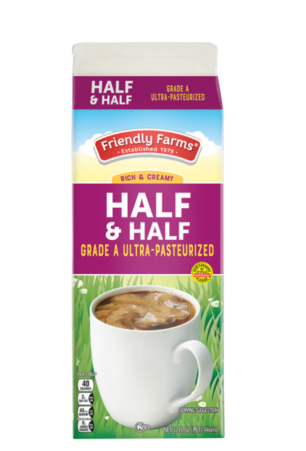Friendly Farms Half & Half Creamer