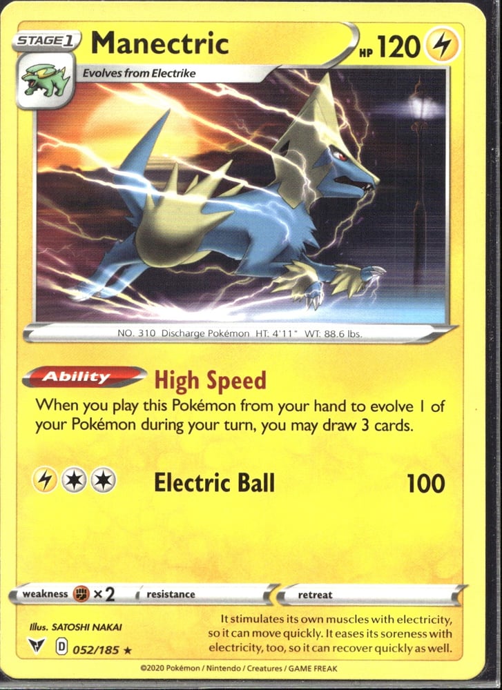 Manectric - SWSH4 52/185