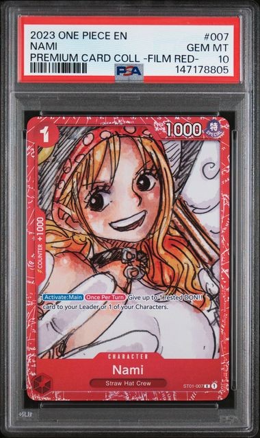 2023 ONE PIECE PREMIUM CARD COLLECTION -ONE PIECE FILM RED- #007 NAMI
