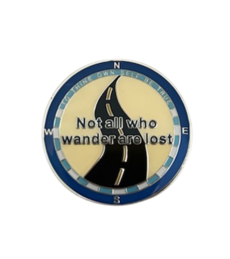 Compass Anniversary Medallion