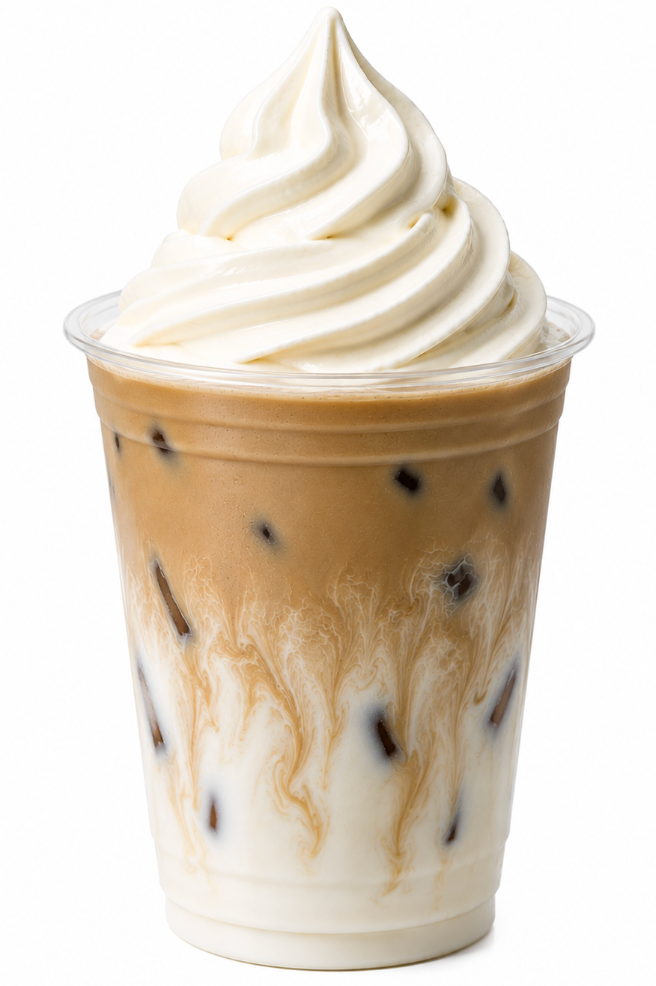 Hojicha Latte Float
