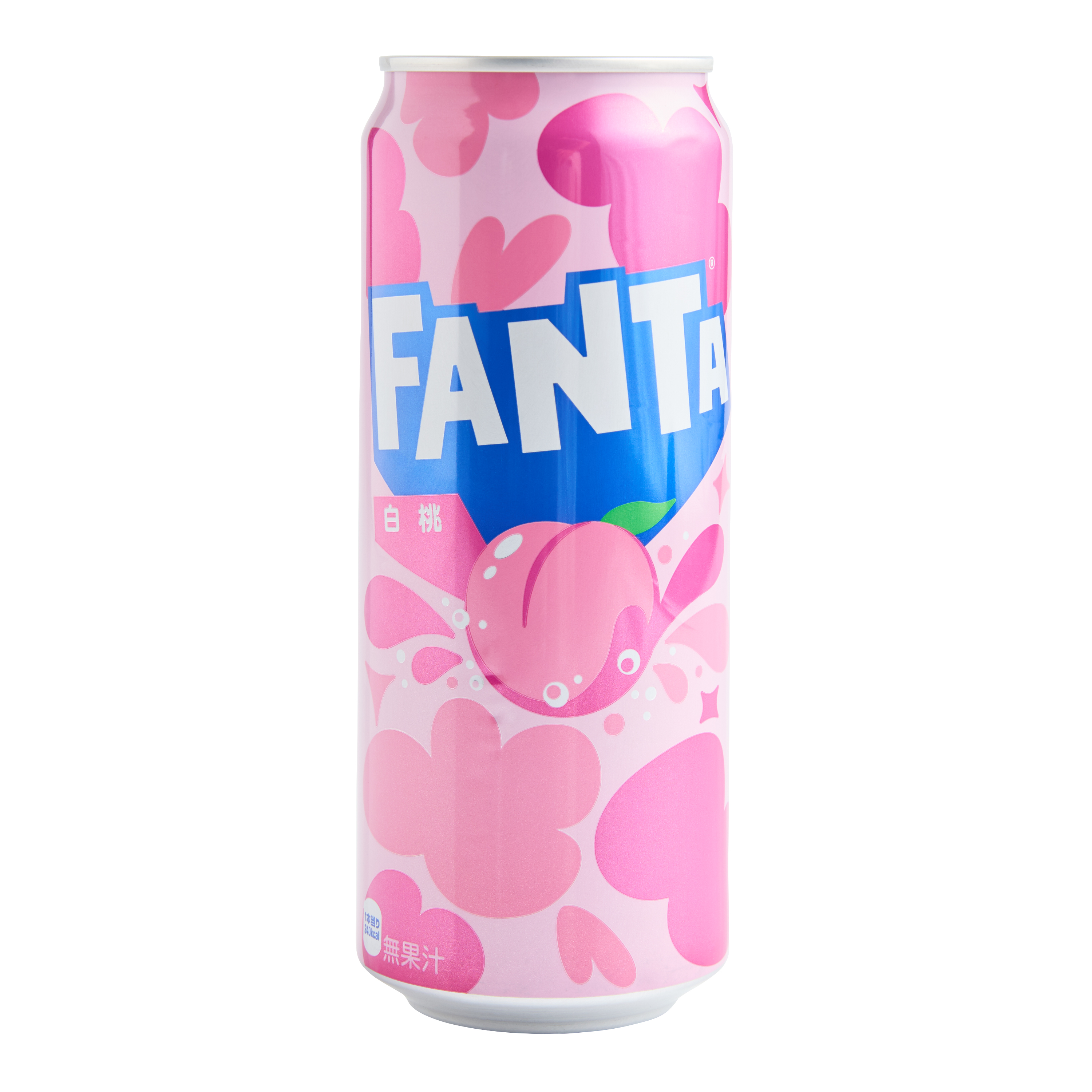 Fanta Japan Import PEACH Soda Drink Can 500 ml 6 ct