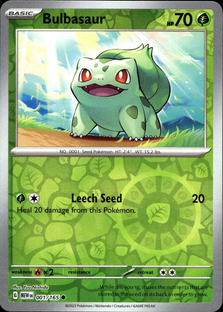 Bulbasaur - SV03.5 1/165