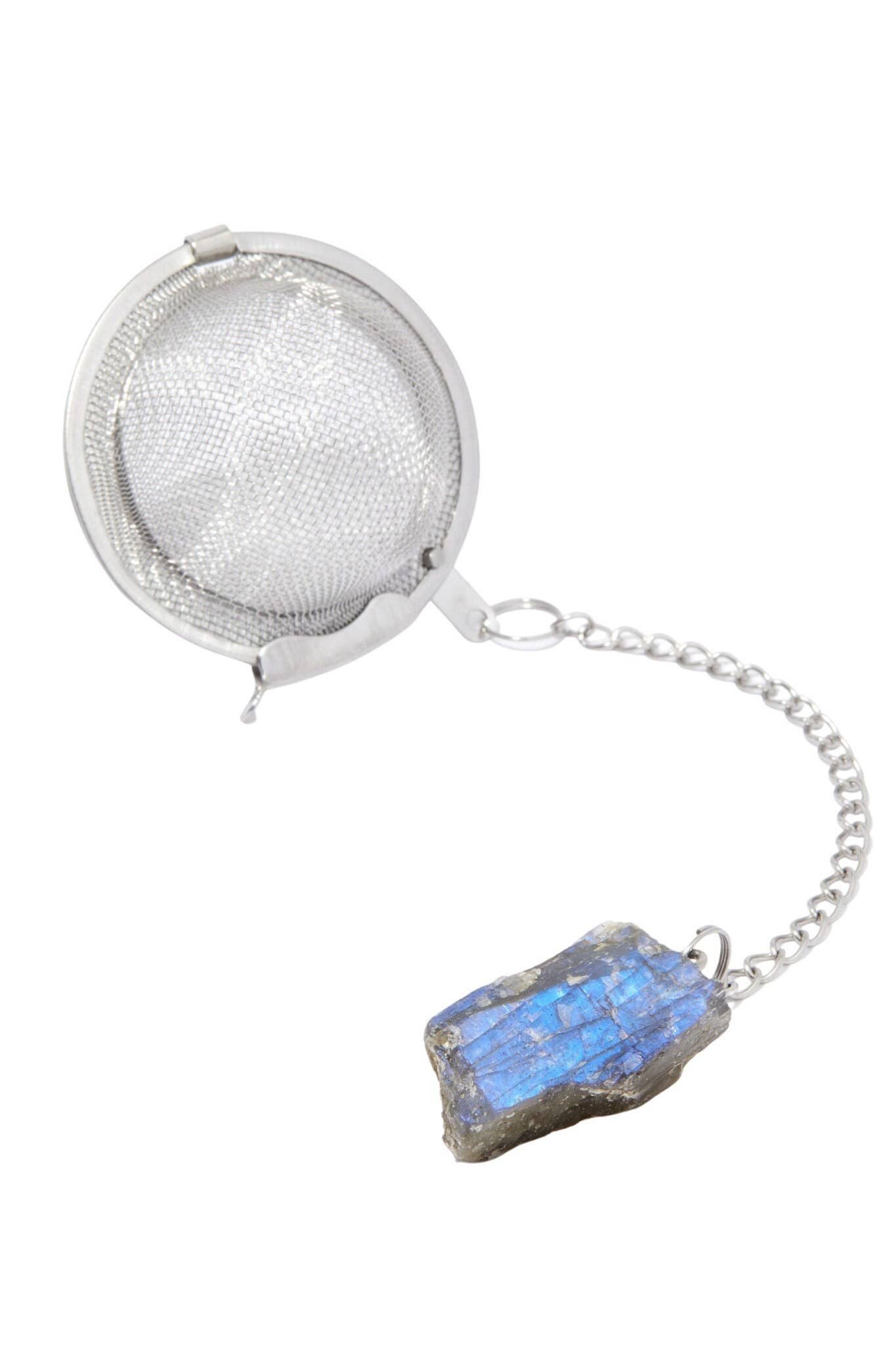New Moon Beginnings - Labradorite Tea Ball Strainer