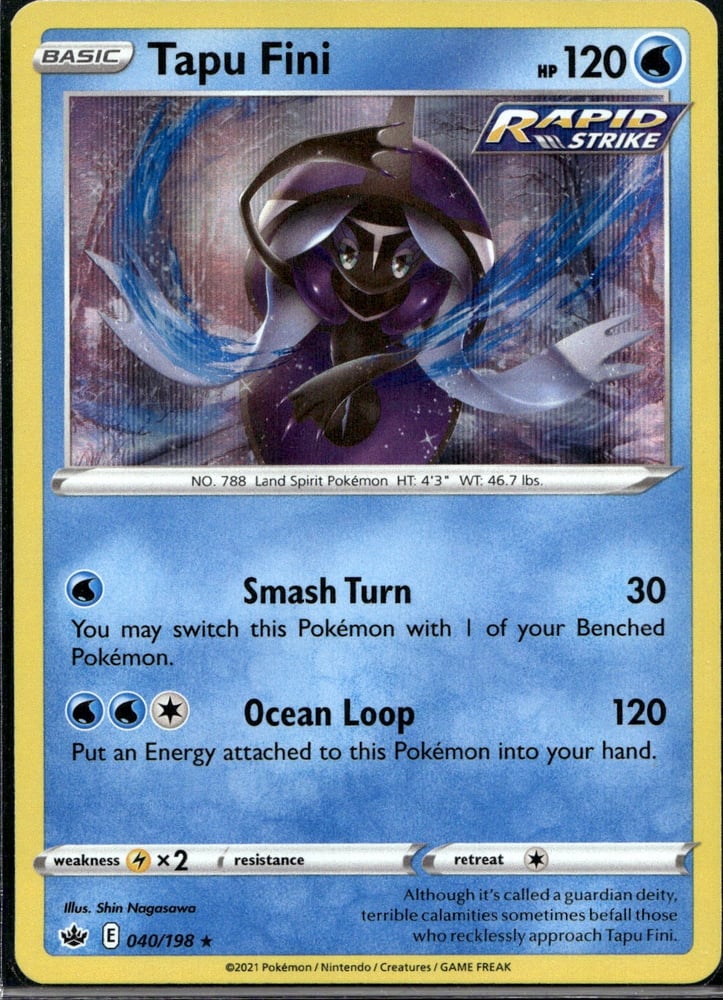 Tapu Fini - SWSH6 40/198