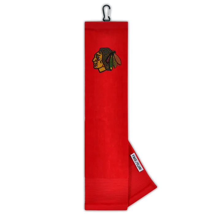 Chicago Blackhawks Embroidered Golf Towel 16x22"