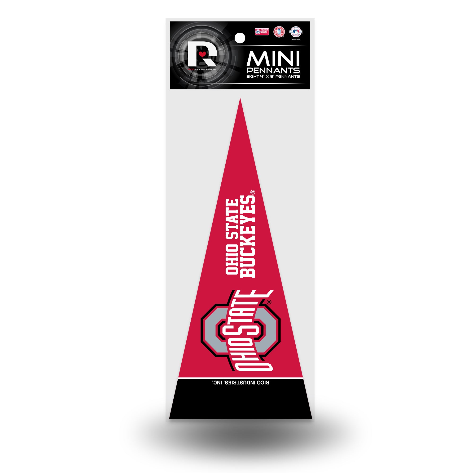 Ohio State Buckeyes 8 Piece Mini Pennants Set