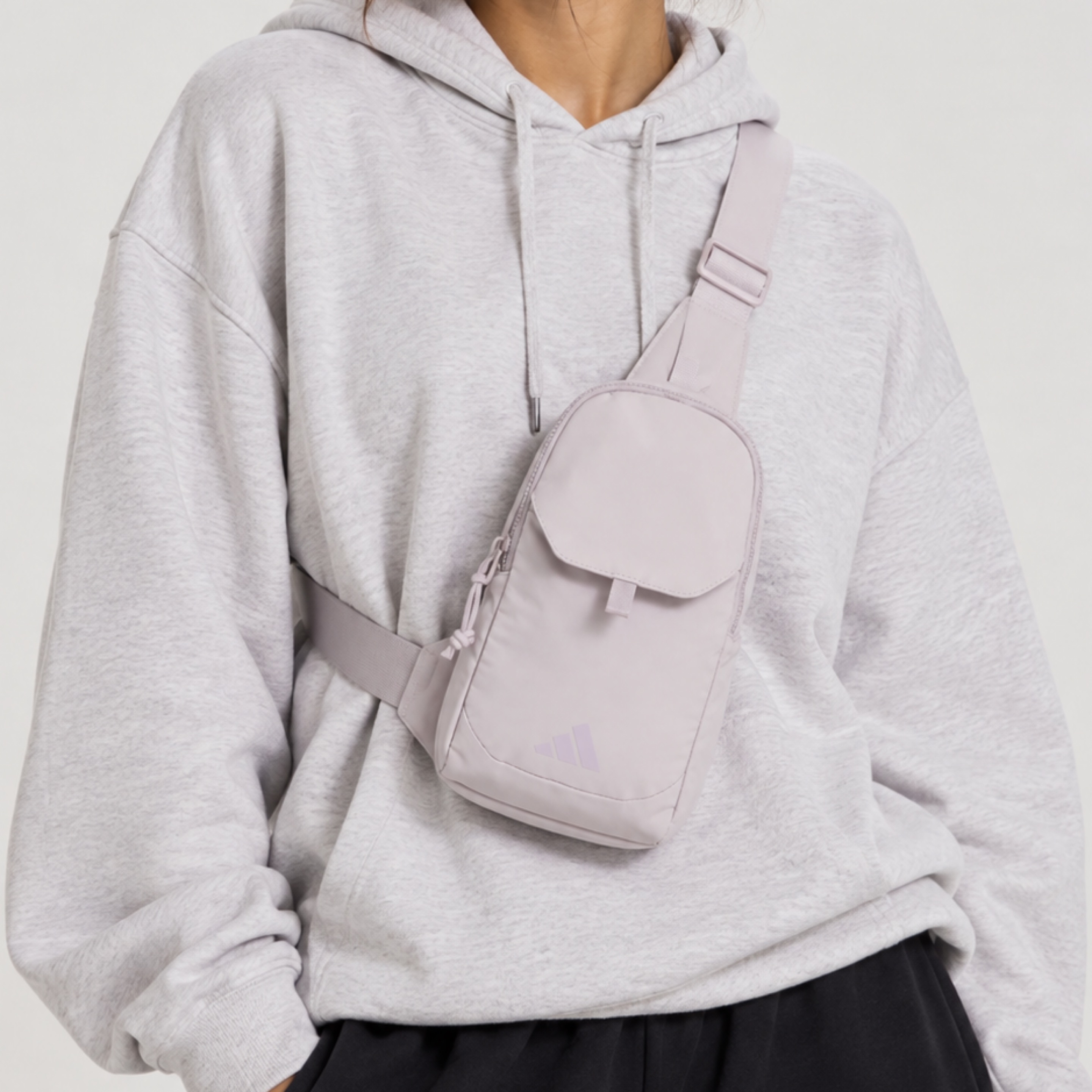 Adidas Essentials 3 Sling Crossbody(Ice Purple)