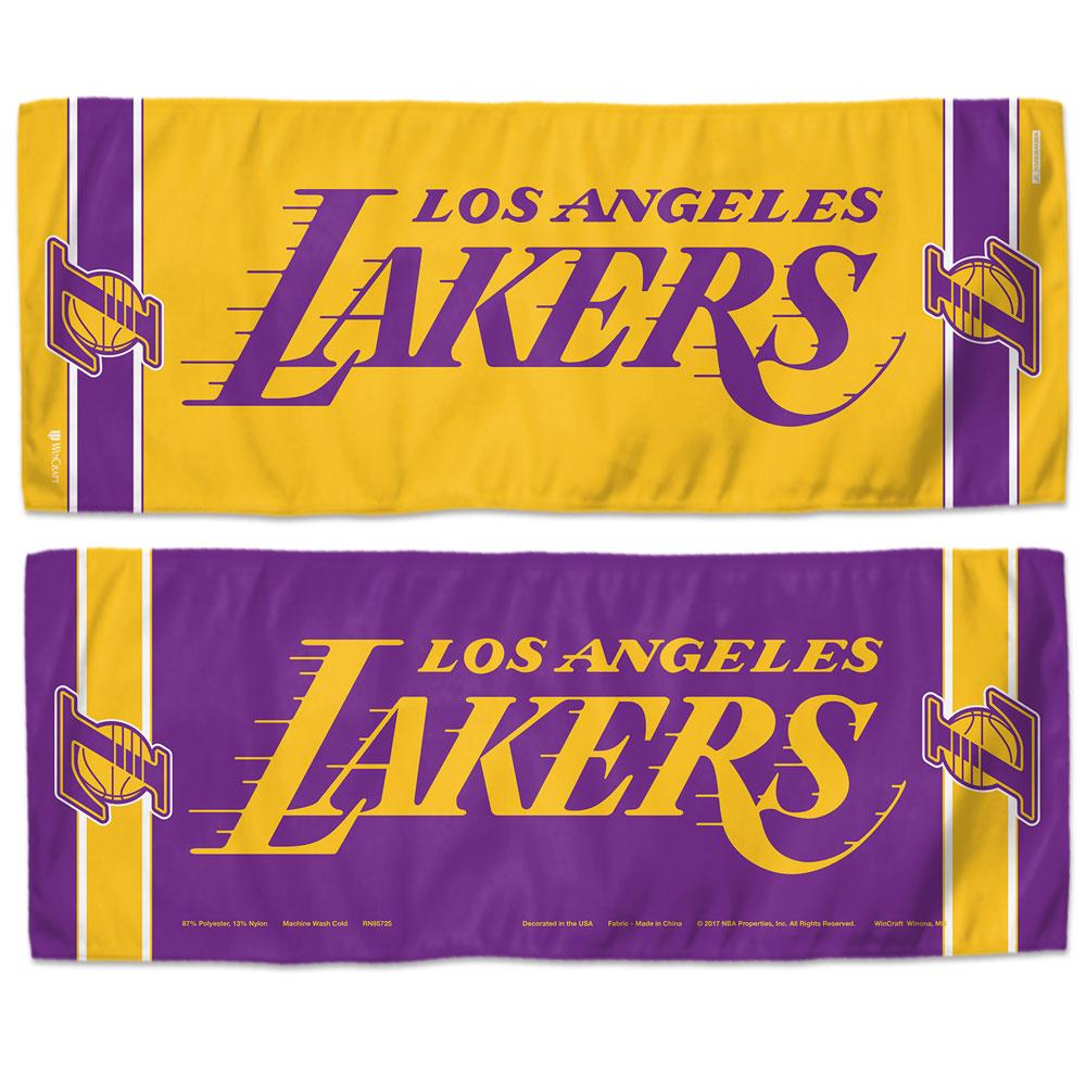 Los Angeles Lakers Cooling Towel 12x30"