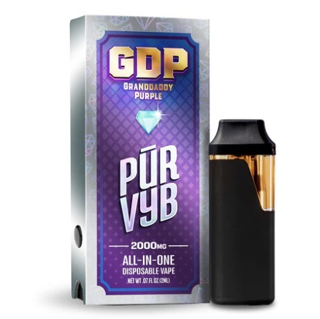 Pur Vyb Grandaddy Purple 2G (Indica) - Regular