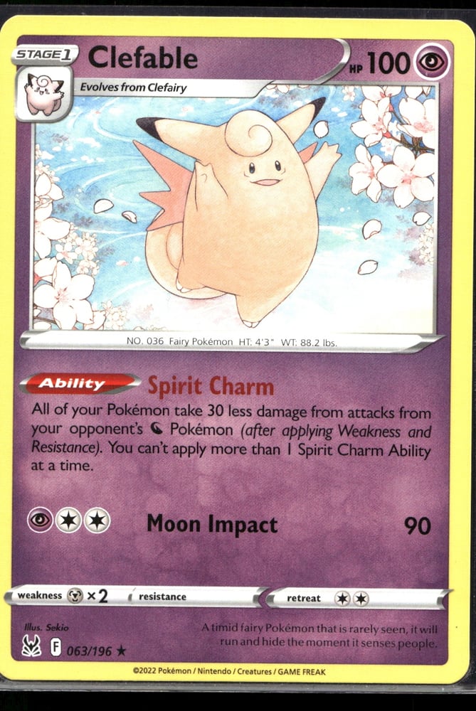 Clefable - SWSH11 63/196