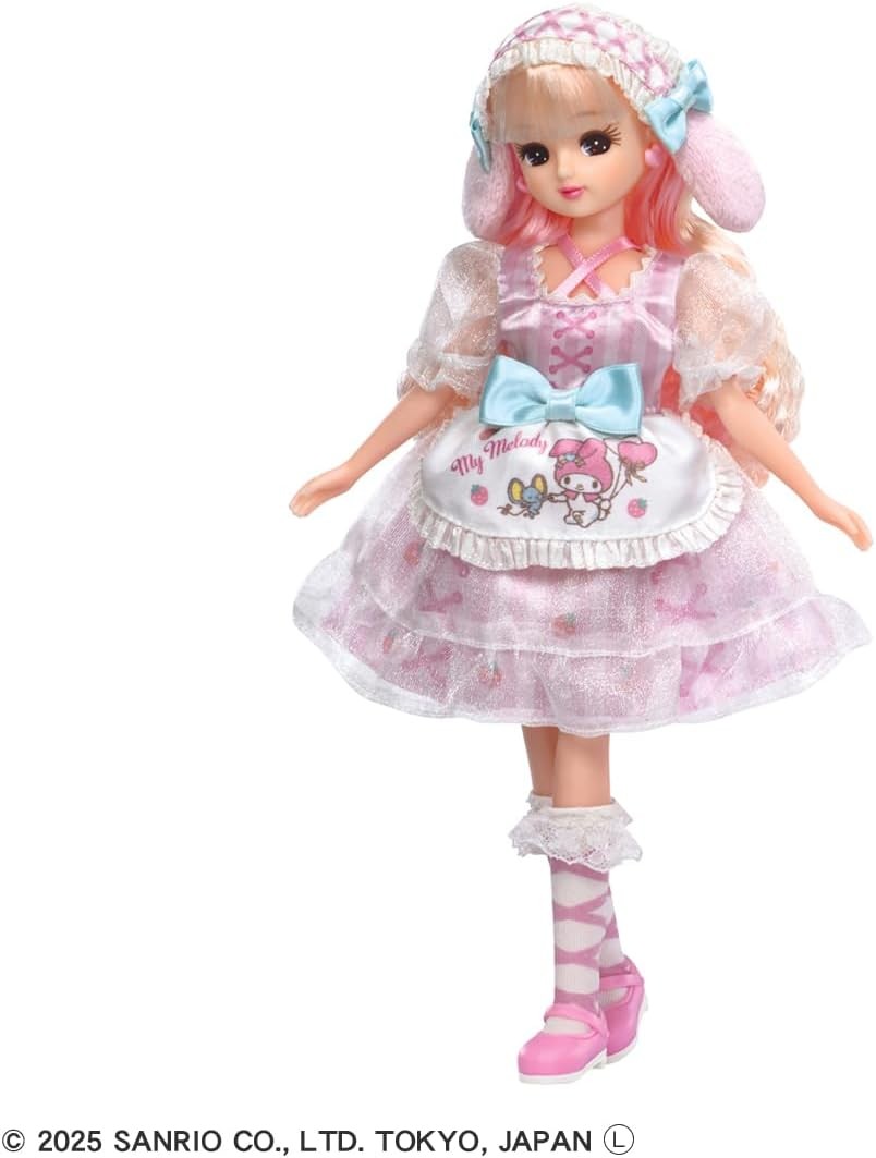 タカラトミー リカちゃん ドール LD-28 ラブリーなマイメロディ リカちゃん人形 着せ替え かわいい おままごと おもちゃ 3歳以上 サムネイル3