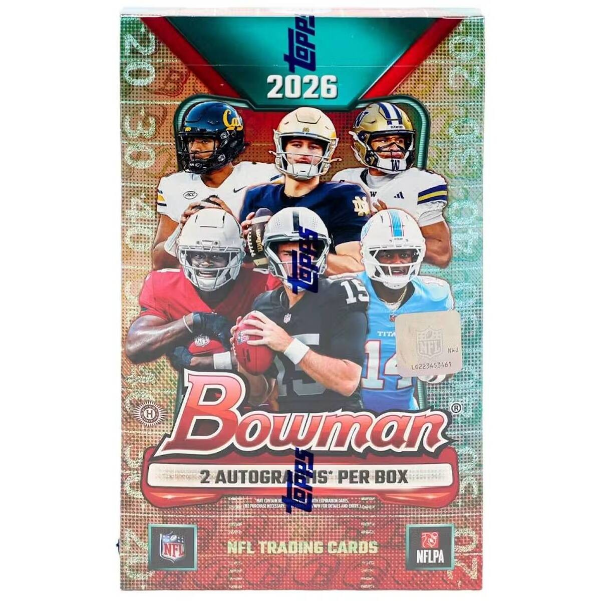 2026 Bowman Football Hobby Box