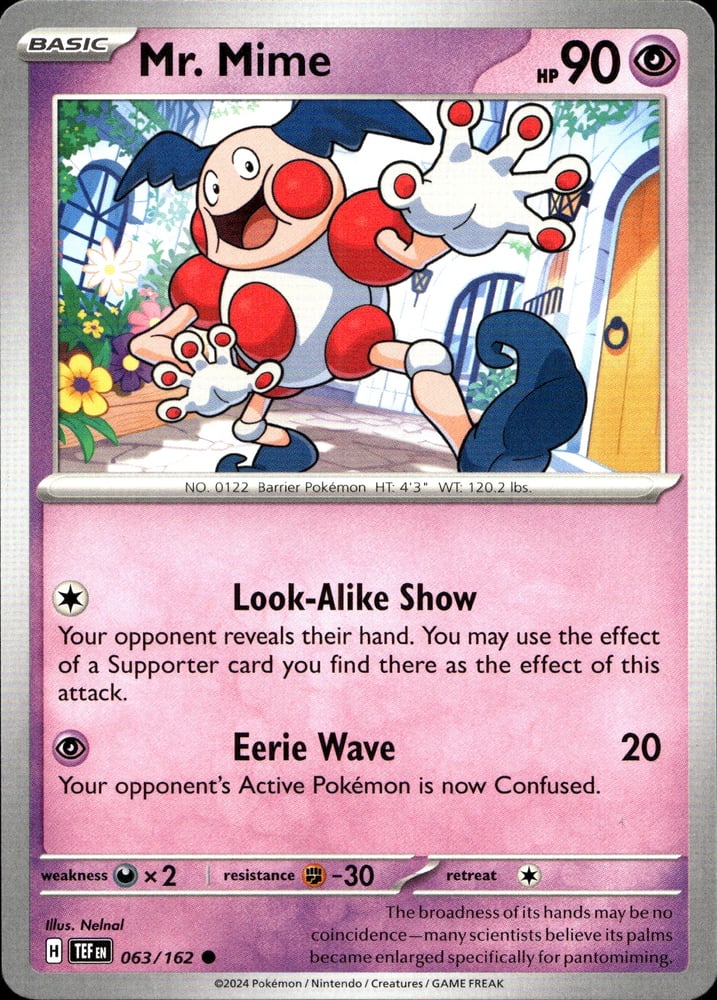 Mr. Mime - SV05 63/162