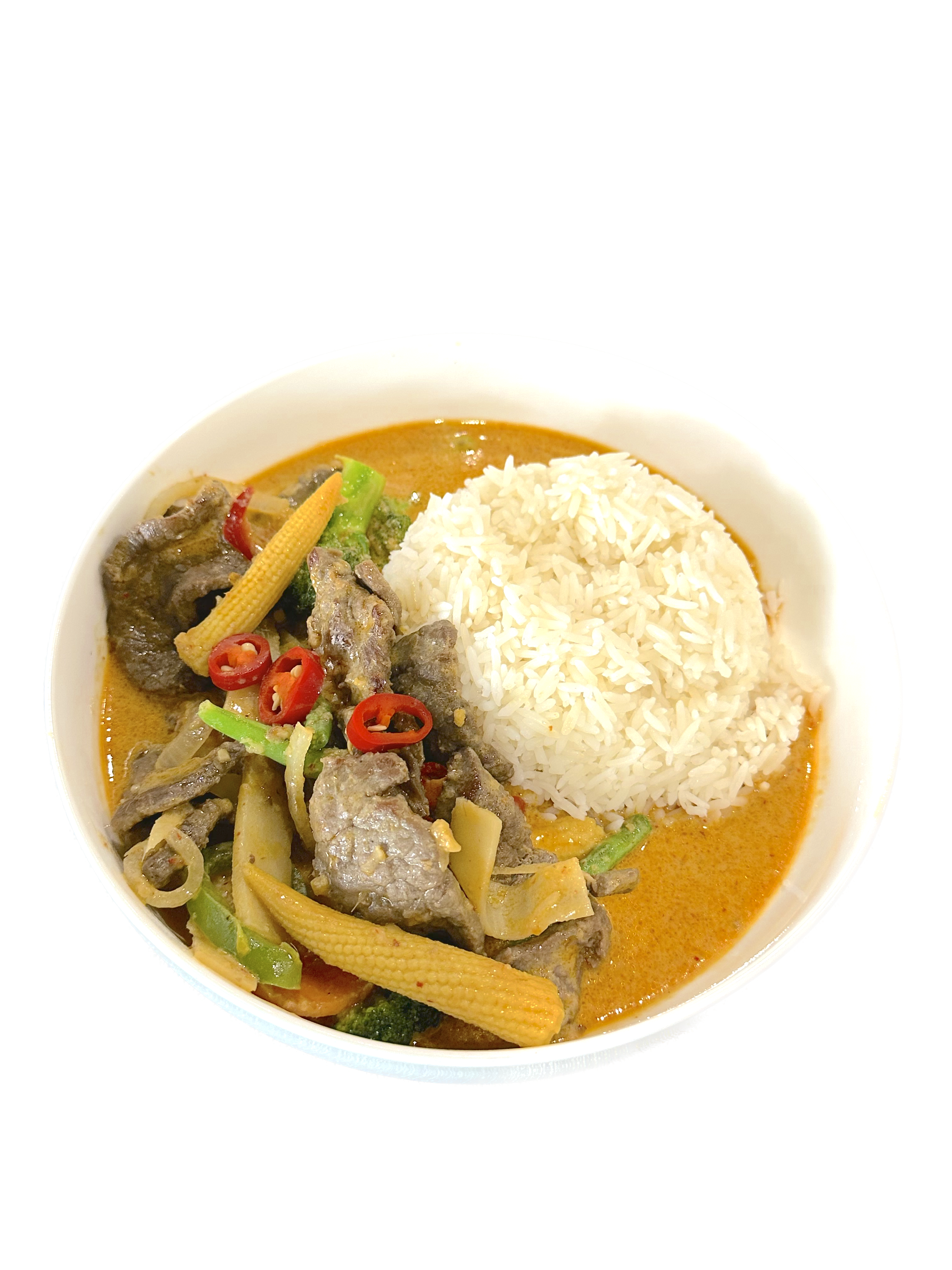 Red Curry & Rice
