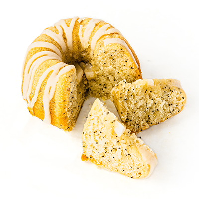 Vegan Lemon Poppy Seed Bundt Cake