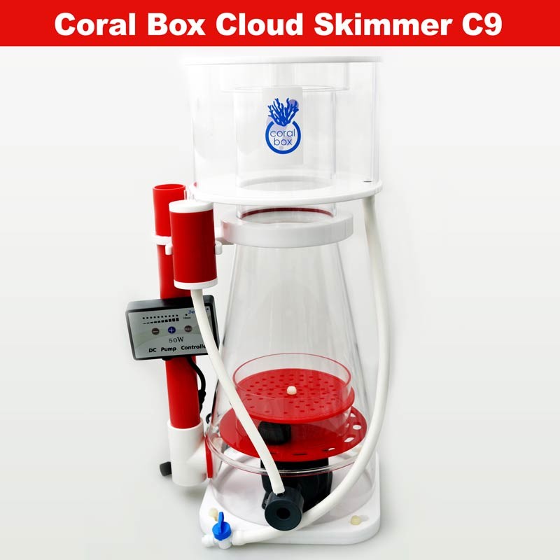Cloud 9 Protein Skimmer from Coral Box – BIG SKIMMER, 1 Year Warranty