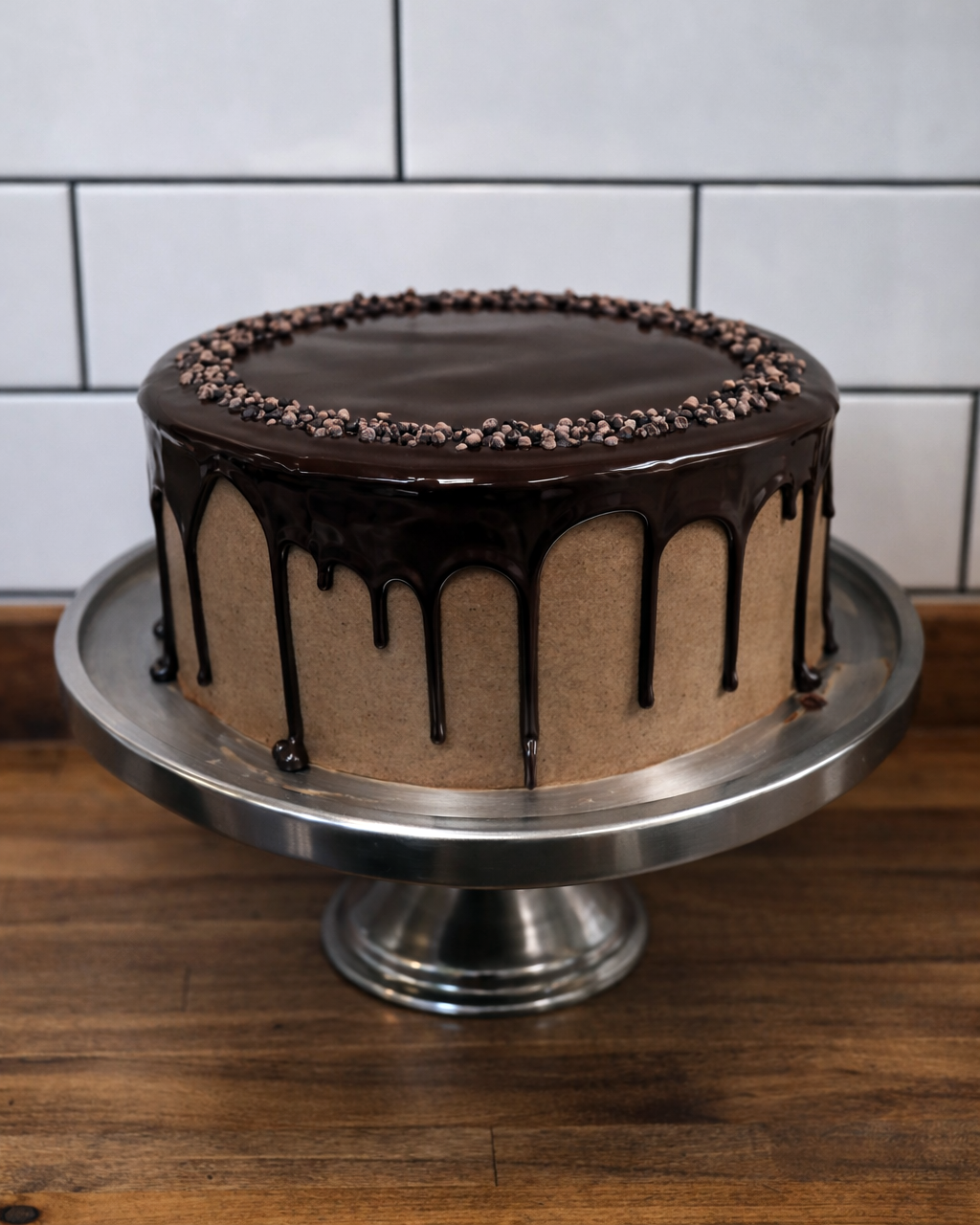 Chocolate Vanilla Cake