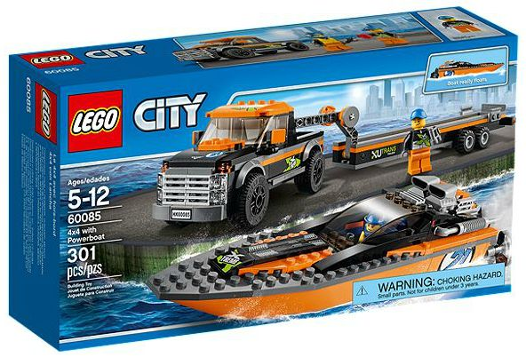 60085 4x4 with Powerboat
