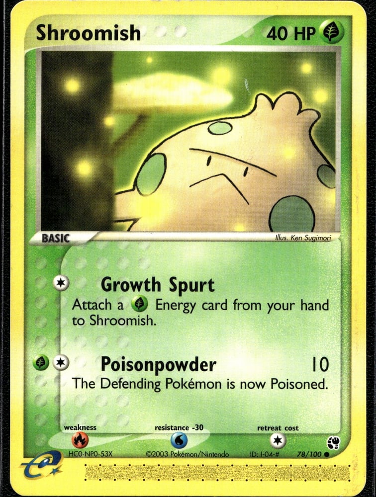 Shroomish - EX2 78/100