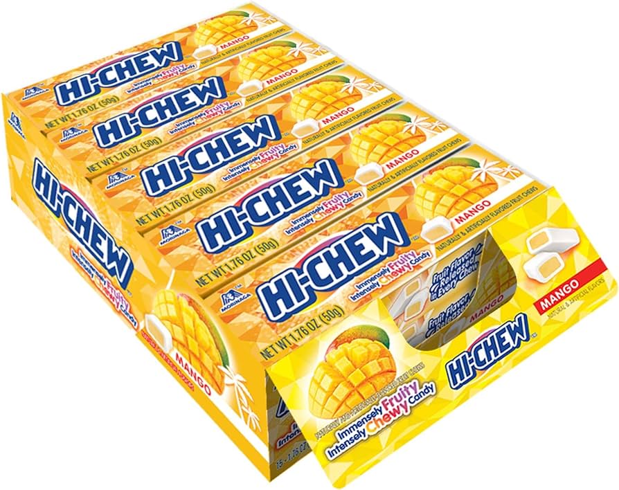 Hi-Chew 15 Ct 1.76 Oz Mango Gum Tray