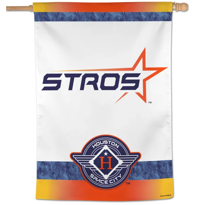 Houston Astros City Connect Vertical House Flag 28x40"