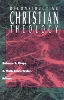 Cover of Reconstructing Christian Theology