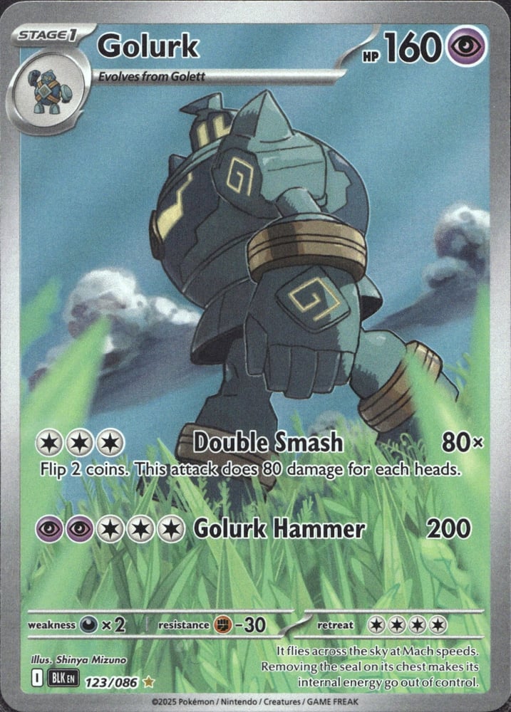 Golurk - SV10.5B 123/86