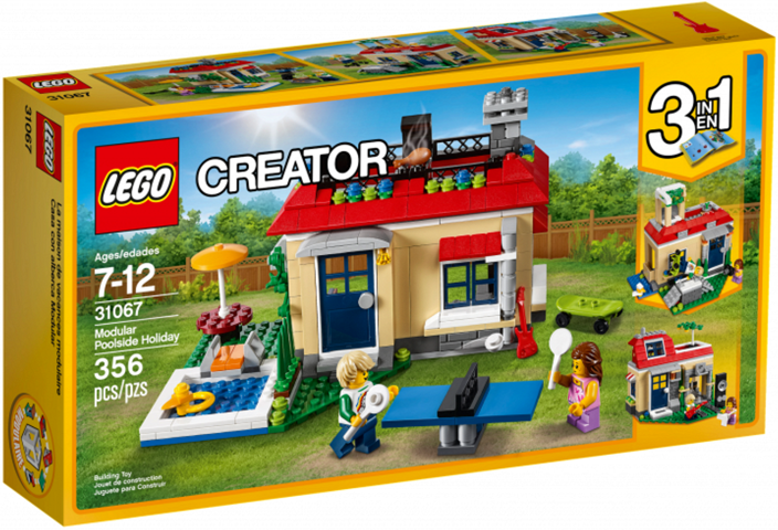 31067 Modular Poolside Holiday