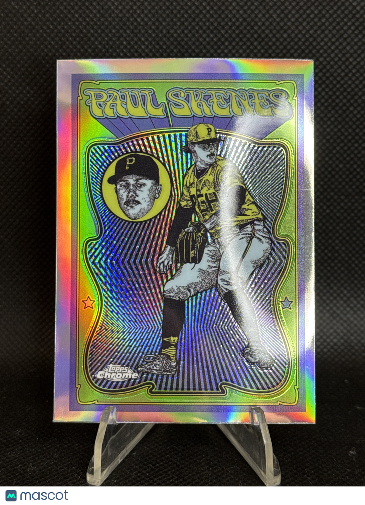 2025 Topps Chrome Ultra Violet All-Stars Paul Skenes #UV-4