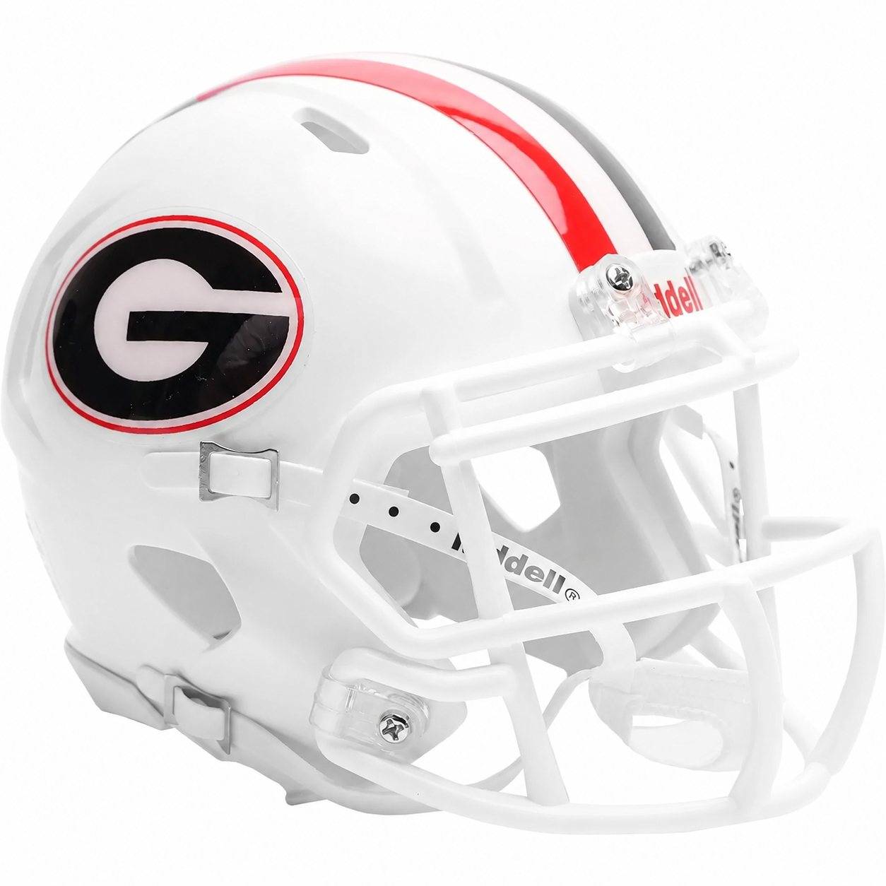 Georgia Bulldogs Riddell Full Size White Speed Helmet