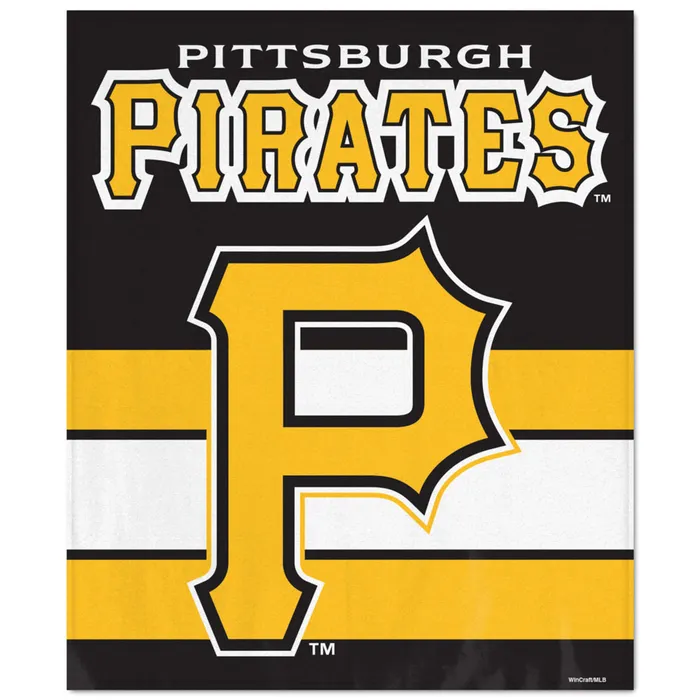 Pittsburgh Pirates Ultra Soft Blanket 50x60"