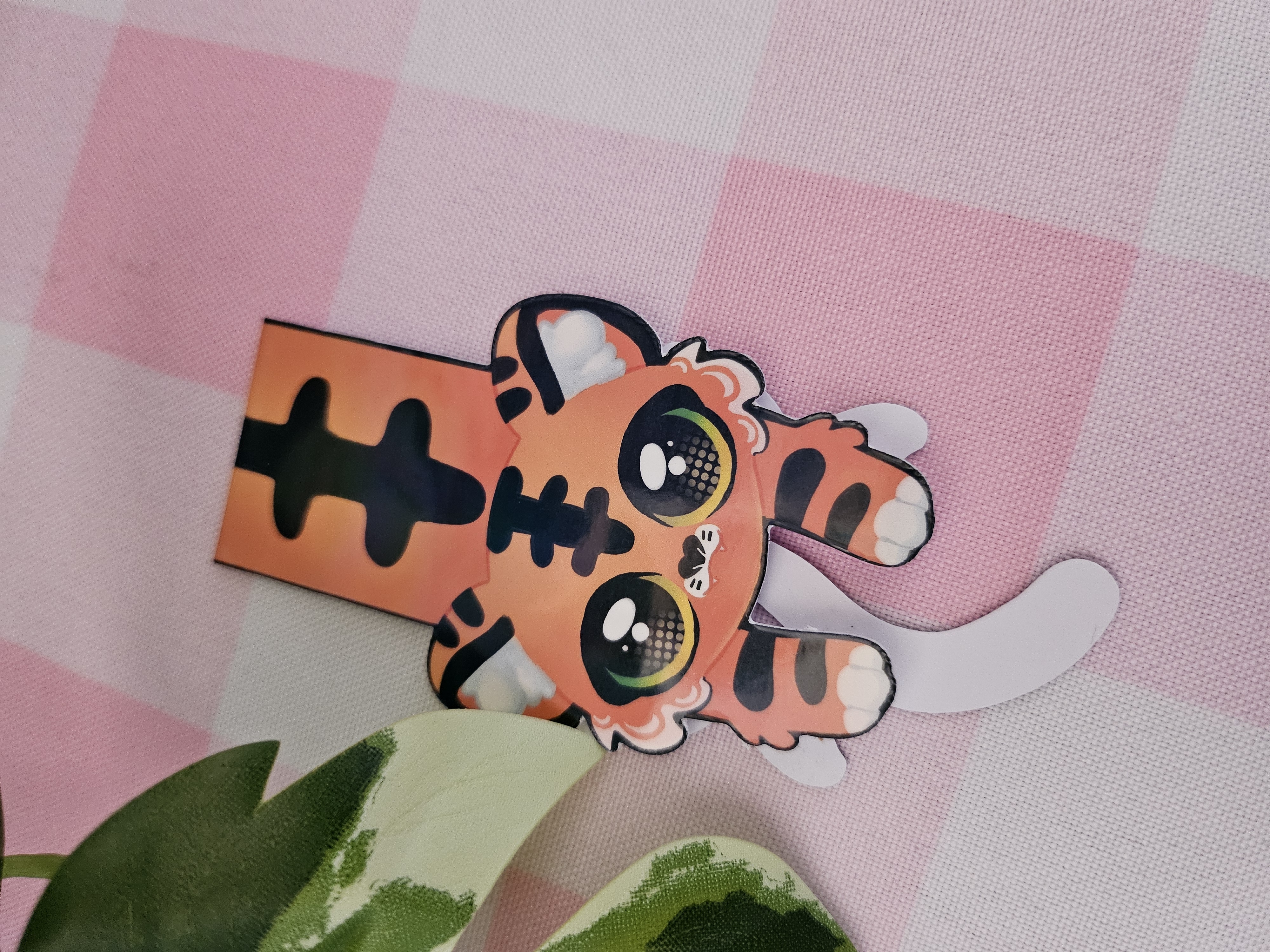 Tiger Magnetic Bookmark