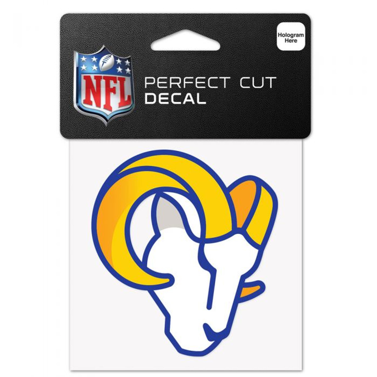 Los Angeles Rams Perfect Cut Alternate Decal 4x4"