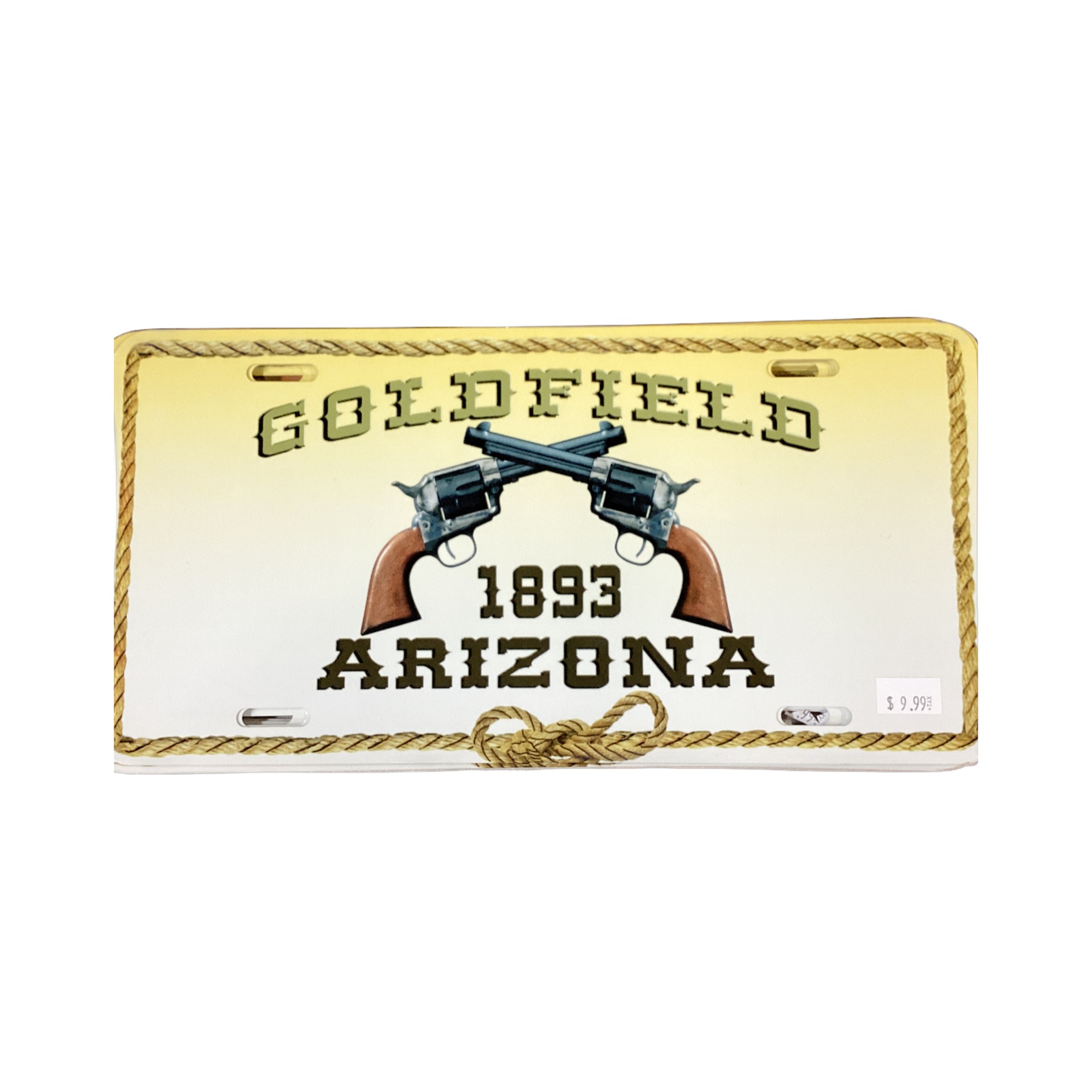 Sign “Goldfield 1893 Arizona”