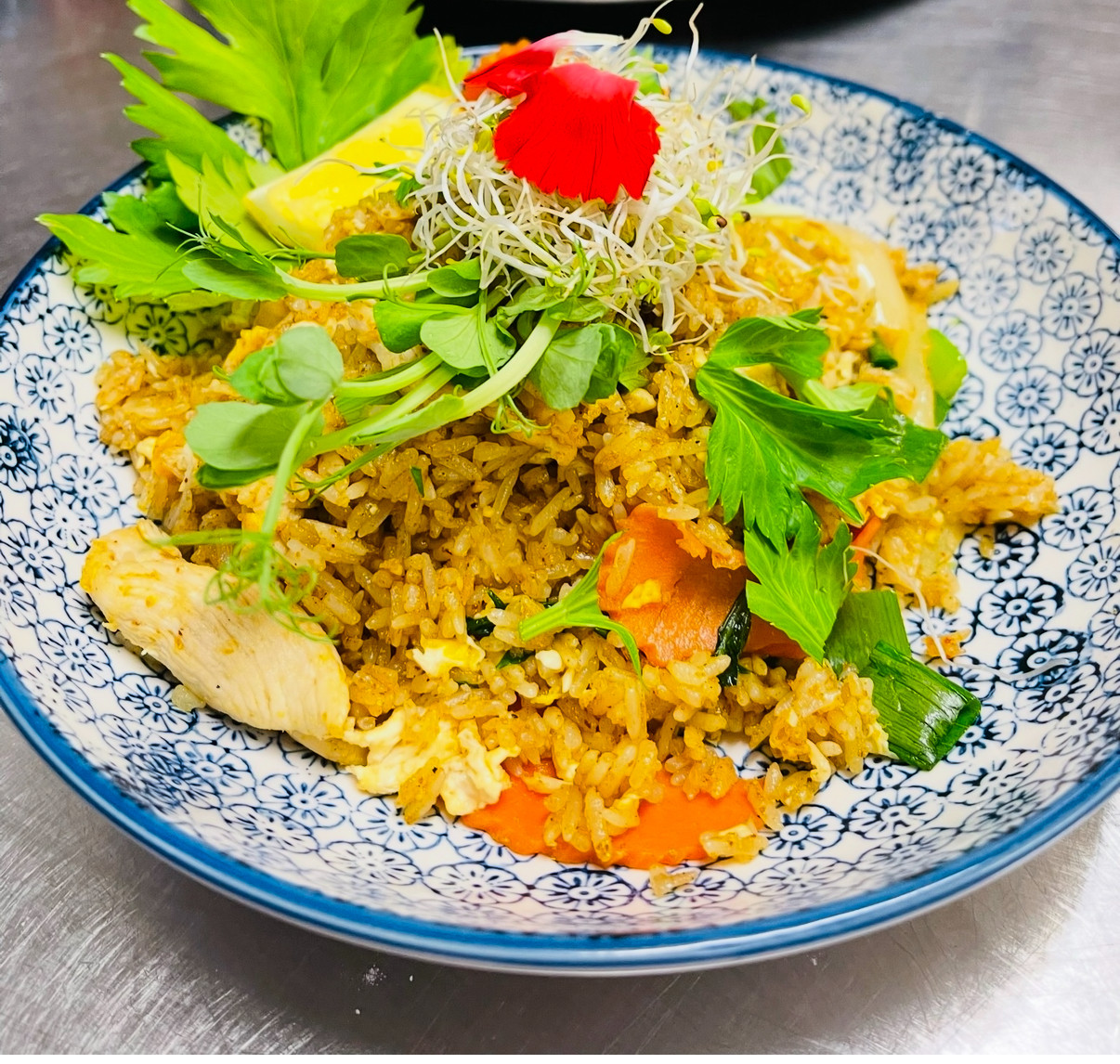 Thai Basil Fried Rice (Khao Pad Krapow)