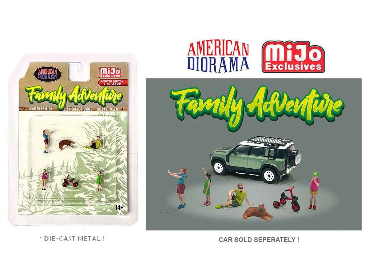Family Adventure Figures 1/64