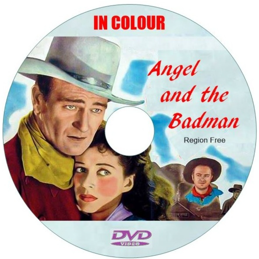 Angel and The Badman (1947) in Color DVD