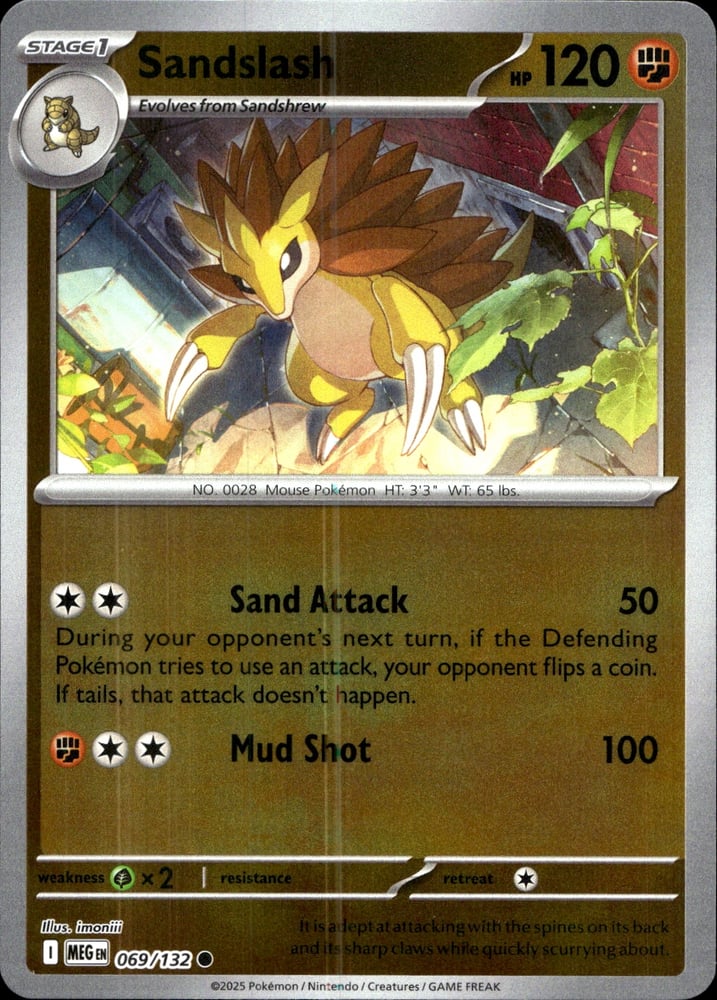 Sandslash - ME01 69/132