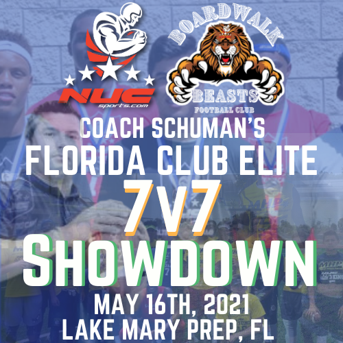 Florida Club Elite 7v7 Tournament for U13,U15,U18 Lake Mary Prep HS, FL May 16th, 2021