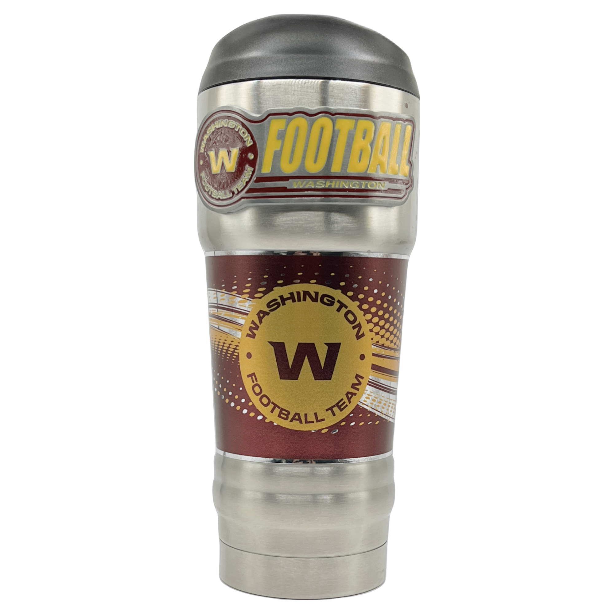 Washington Football Team Metallic Travel Mug